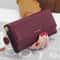 Fashion Womens Long Tri Fold Wallet Purse Fresh Leather Clutch With Card Holder Stylish And Practic 5
