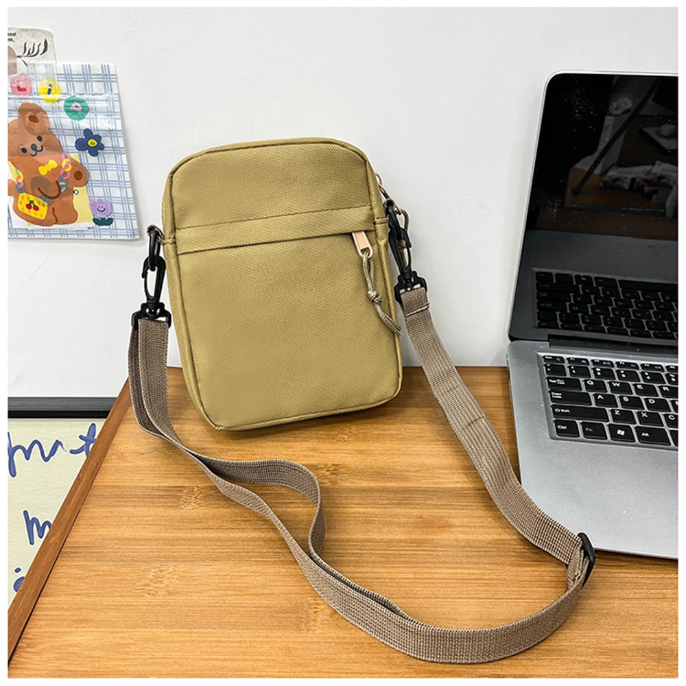 Lightweight Crossbody Sling Bag With Multi Zipper Pockets For Men Women Ideal For Travel Work 5