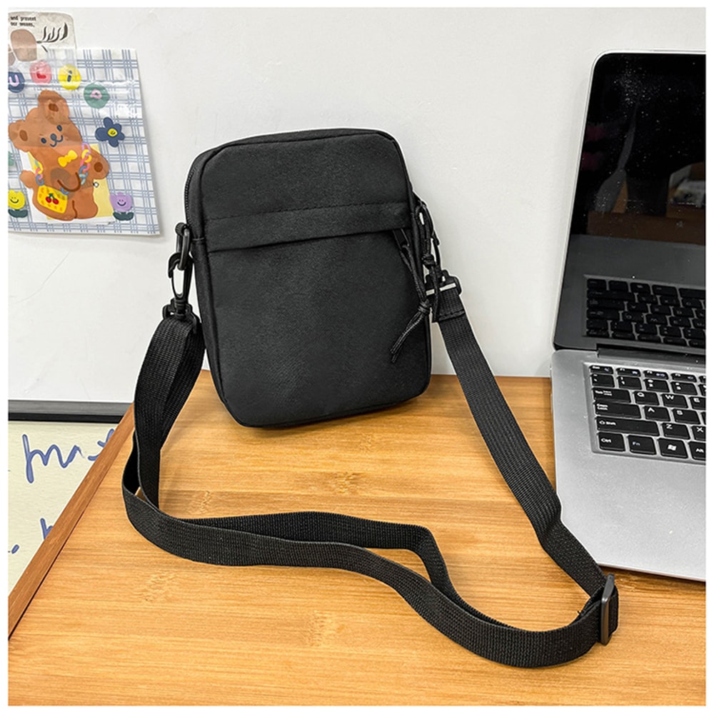 Lightweight Crossbody Sling Bag With Multi Zipper Pockets For Men Women Ideal For Travel Work 7