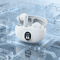 Bluetooth TWS Wireless Earbuds with Waterproof Headset and Mic for Clear Sound