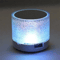 Bluetooth Mini Speaker With Colorful LED Subwoofer Wireless USB Portable Audio 3