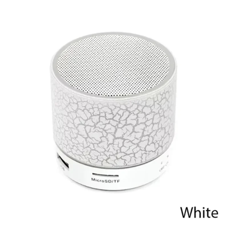 Bluetooth Mini Speaker With Colorful LED Subwoofer Wireless USB Portable Audio 5