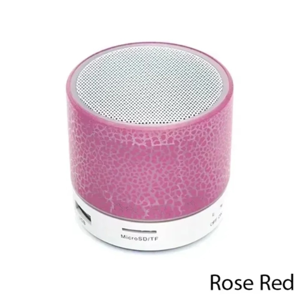 Bluetooth Mini Speaker With Colorful LED Subwoofer Wireless USB Portable Audio 7