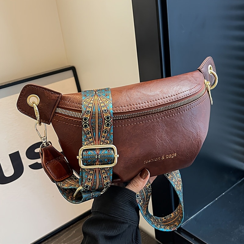 Fashionable Womens Casual Crossbody Chest Bag Versatile & Stylish Waist Bag