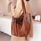 Fashion Rivet Tote Bag Large Capacity Womens Handbag Versatile Shoulder Handheld Bag For Shopping 4