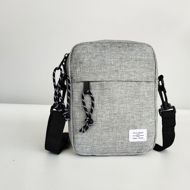 Casual Mens Crossbody Shoulder Bag Lightweight Small Square Bag For Daily Use 3