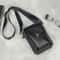 Casual Mens Multifunctional Single Shoulder Crossbody Waist Bag PU Leather Mobile Phone Bag