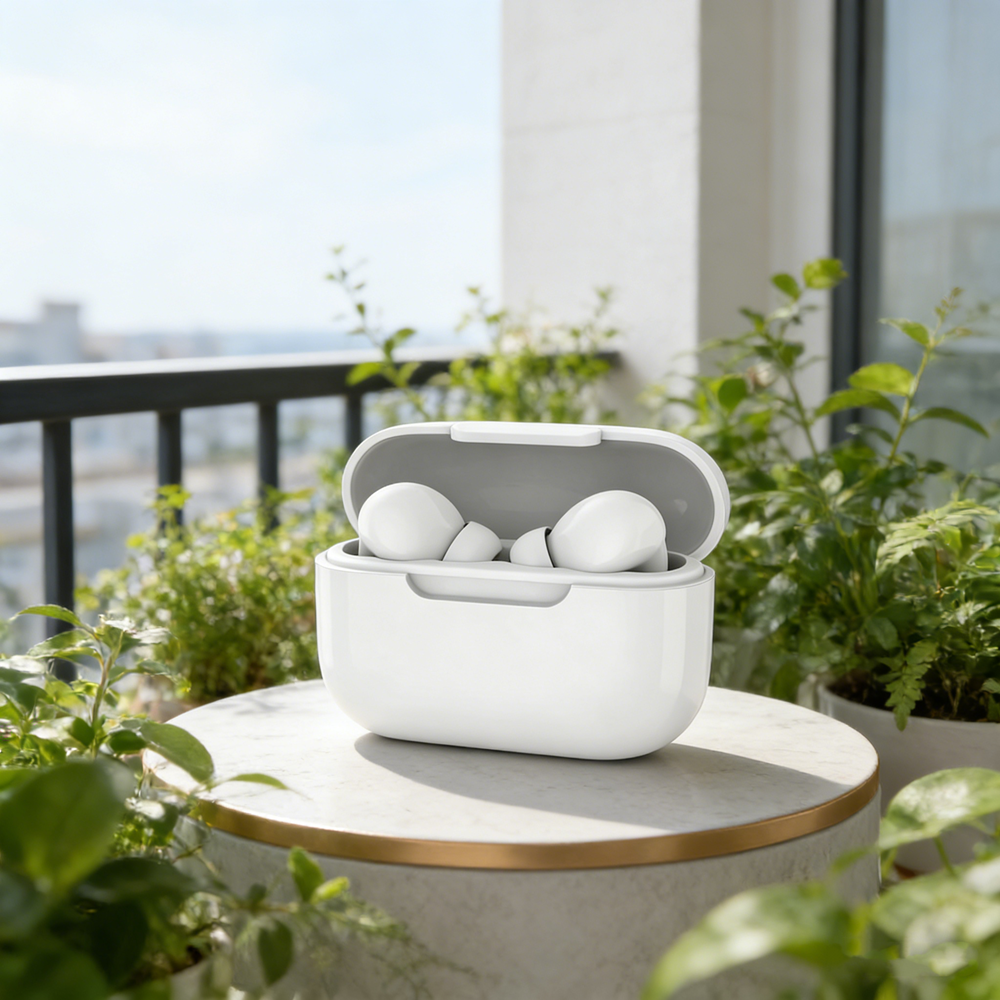 Wireless Bluetooth Earphones Pro Noise Reduction HiFi Stereo Sound, Built in Mic Perfect for Sports and Calls