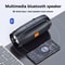 Mini Bluetooth Soundbar Wireless Stereo Speaker with FM Subwoofer & Voice Broadcasting