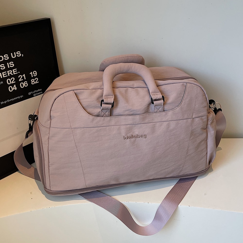 Expandable Portable Travel Bag For Men And Women Luggage With Shoe Compartment Trolley Case For Fit 6