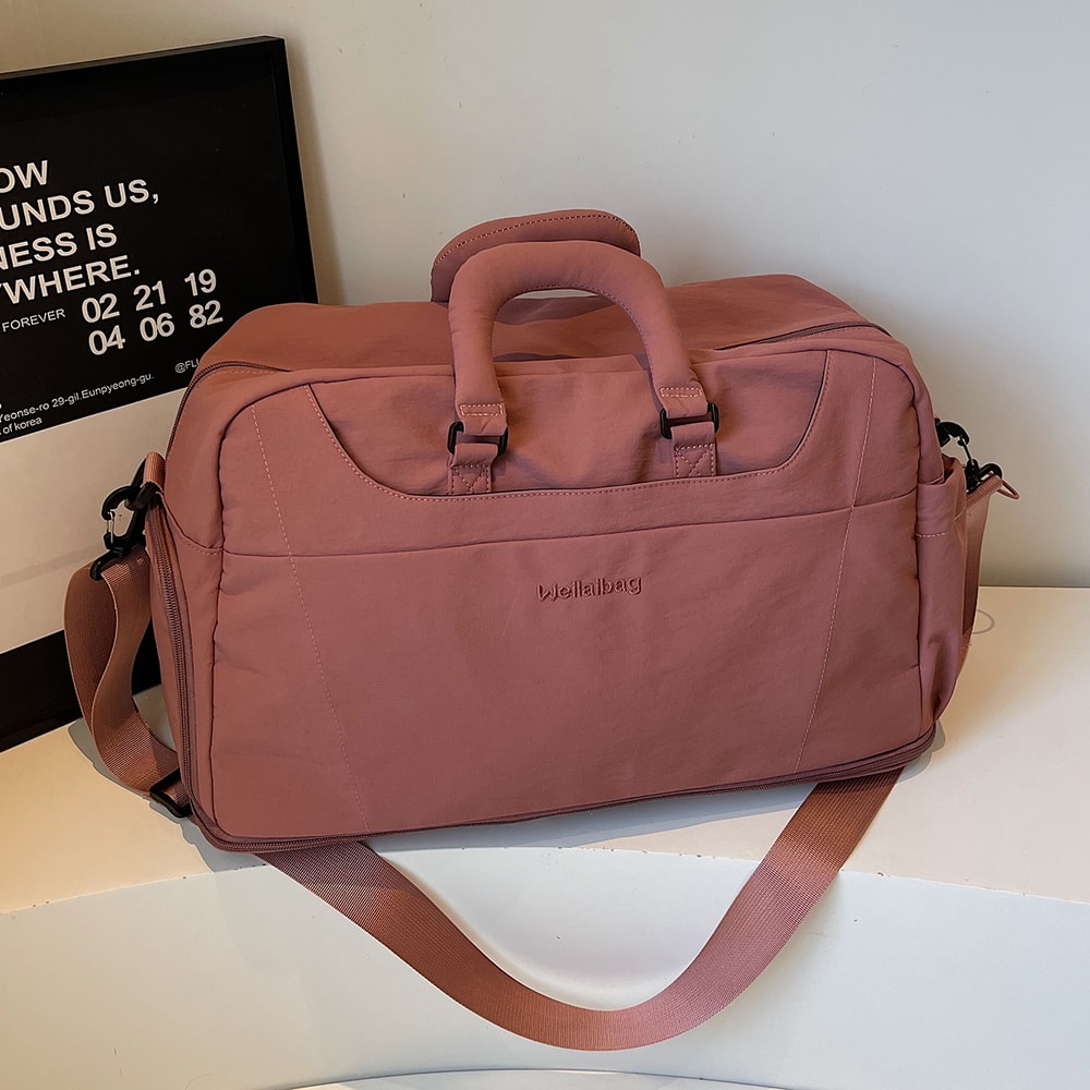 Expandable Portable Travel Bag For Men And Women Luggage With Shoe Compartment Trolley Case For Fit 9