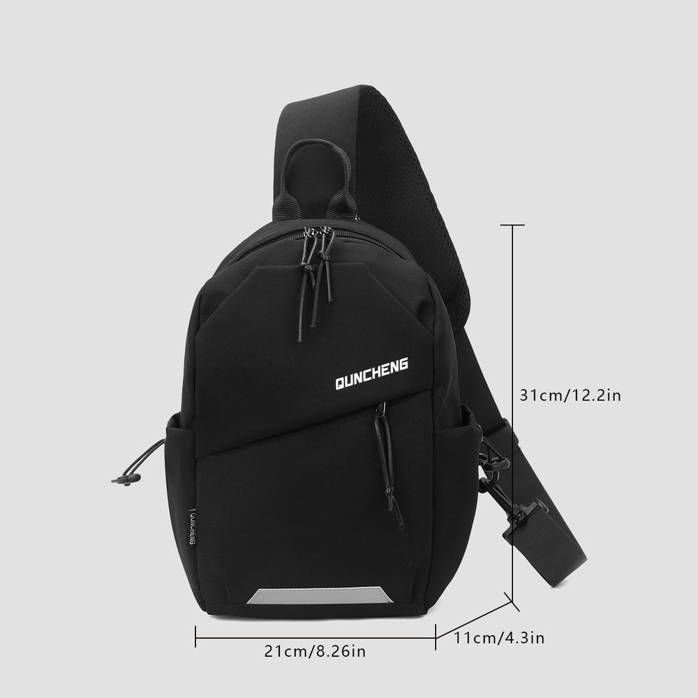 Stylish Chest Bag for Men & Women Versatile Travel Backpack and Casual Crossbody Shoulder Bag