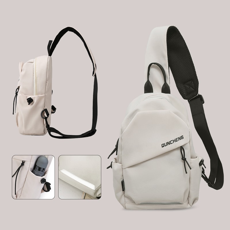 Versatile Crossbody Backpack for Men & Women Stylish Single Shoulder Chest Bag for Everyday Use