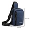 Casual Crossbody Messenger Bag For Men Black Oxford Shoulder Handbag For Travel Daily Use 5