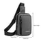 Casual Crossbody Messenger Bag For Men Black Oxford Shoulder Handbag For Travel Daily Use 6