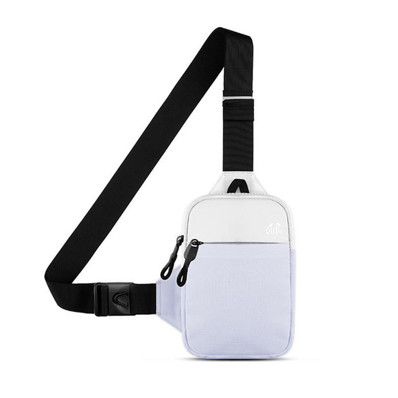 Mobile Phone Chest Bag For Men Waterproof Crossbody Business Commuting Bag 9