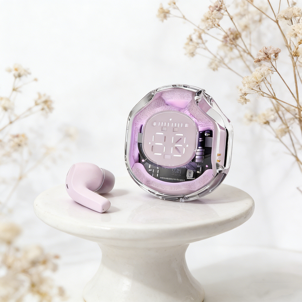 TWS Wireless Bluetooth Headset with LED Power Display Bluetooth Earphones with Charging Case