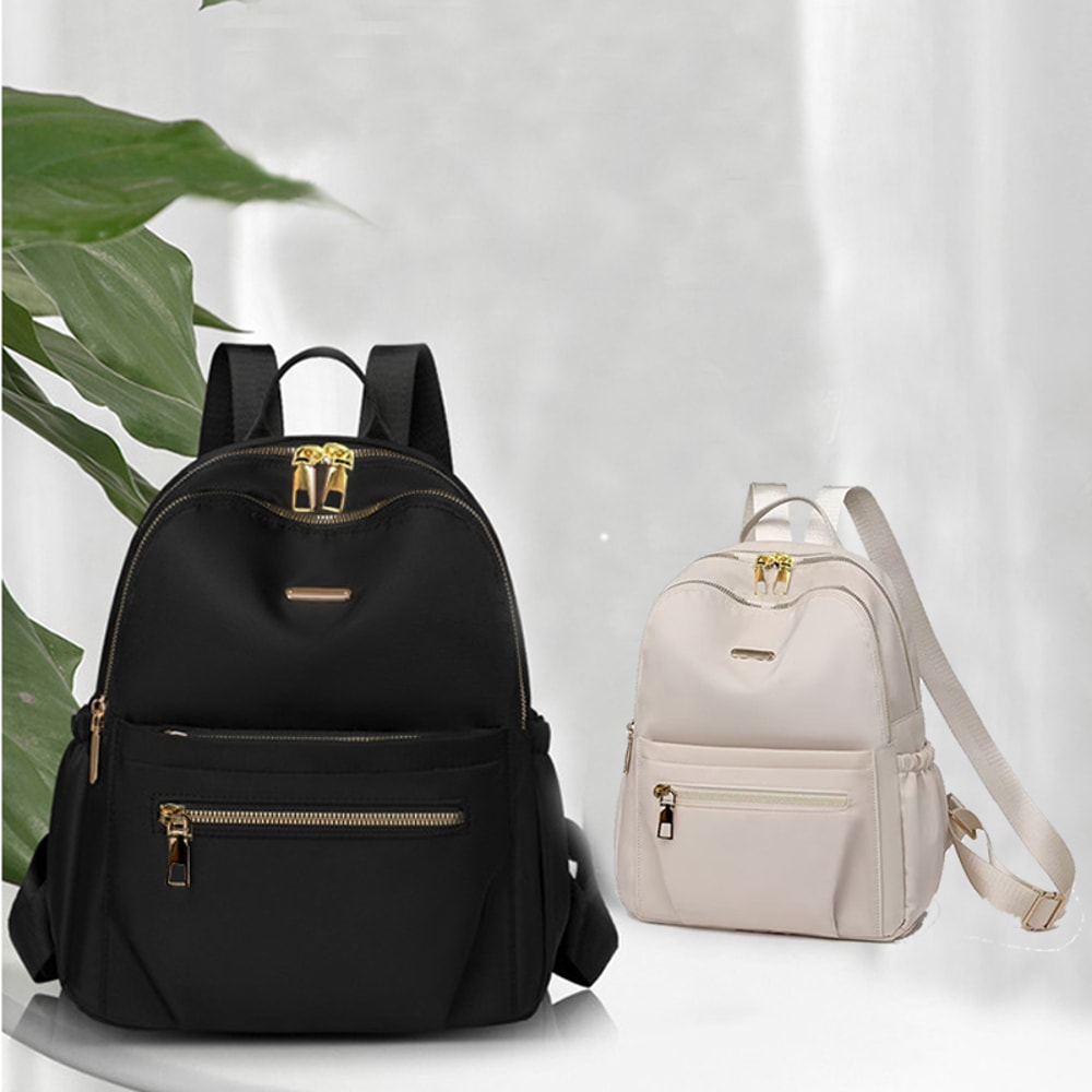 Versatile Neutral Color Backpack For Men Women Travel Study Ready 1