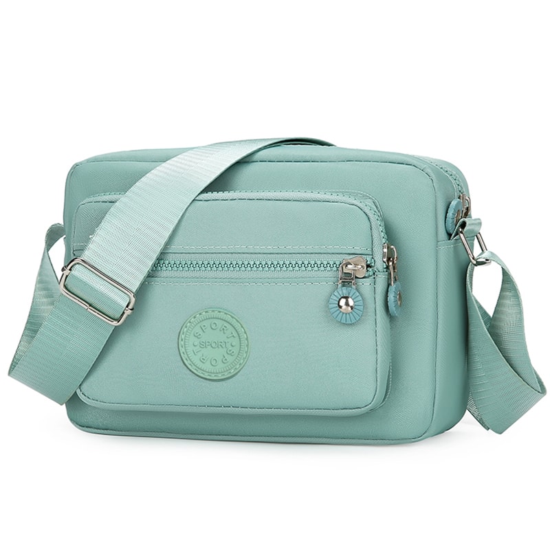 Womens Multi Pocket Crossbody Shoulder Bag Stylish Functional Business Tote 7