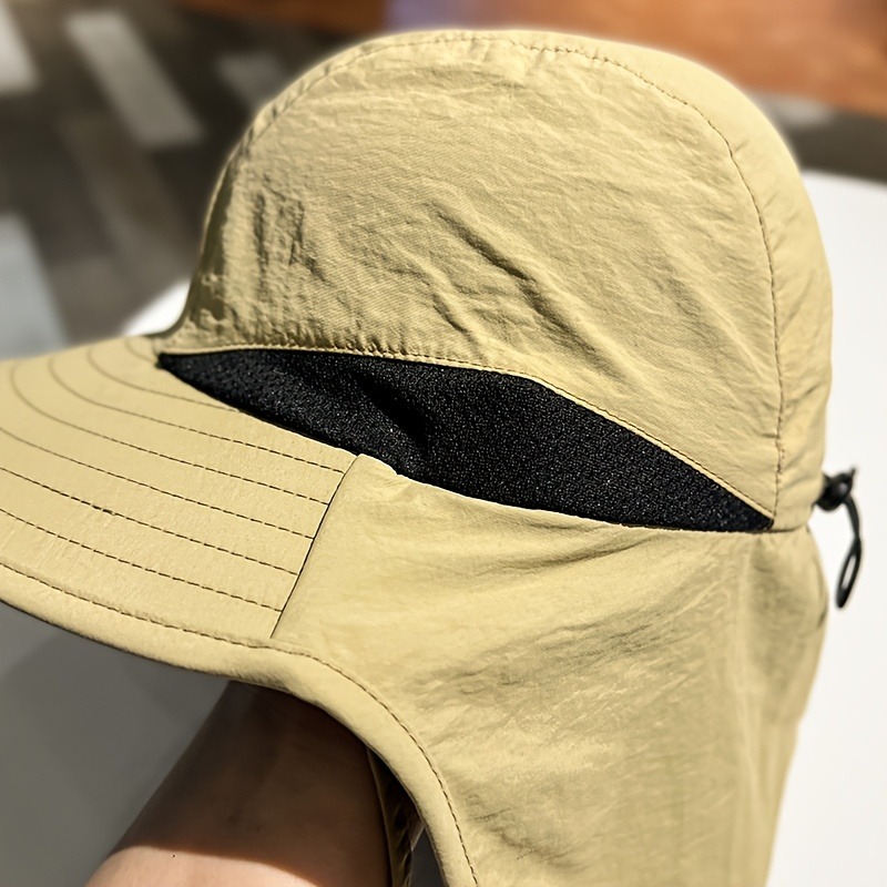 Summer Wide Brim Bucket Hat For Outdoor Protection Unisex Quick Drying Panama Sunscreen Visor For F 2