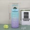 Leakproof Fitness Water Bottle Set With Time Mark Track Hydration For Workout Office And Travel 1
