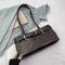 Vintage PU Leather Shoulder Bag for Women Stylish Commuter Handbag & Purse