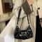 Retro Pleated Hobo Shoulder Bag Stylish Maillard Underarm Handbag For Women Perfect For Travel Sho 1