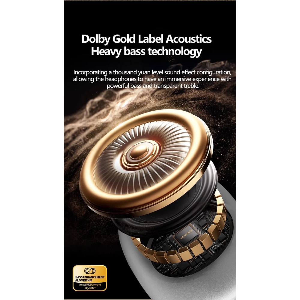 Air Max Bluetooth Wireless Headphones Over Ear Pro Max Headset Pods