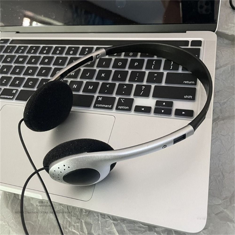 Retro Personality Headset Stylish Over Ear Blue Black Fashion Headphones 4