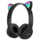 Wireless Cat Ear Headphones With Bluetooth Stereo Bass For Sports Gaming 4