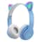 Wireless Cat Ear Headphones With Bluetooth Stereo Bass For Sports Gaming 6