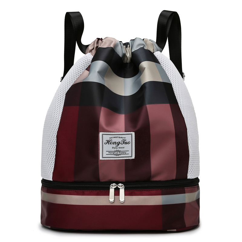 Waterproof Fitness Bag With Dry Wet Separation Sports Equipment Backpack For Women 6