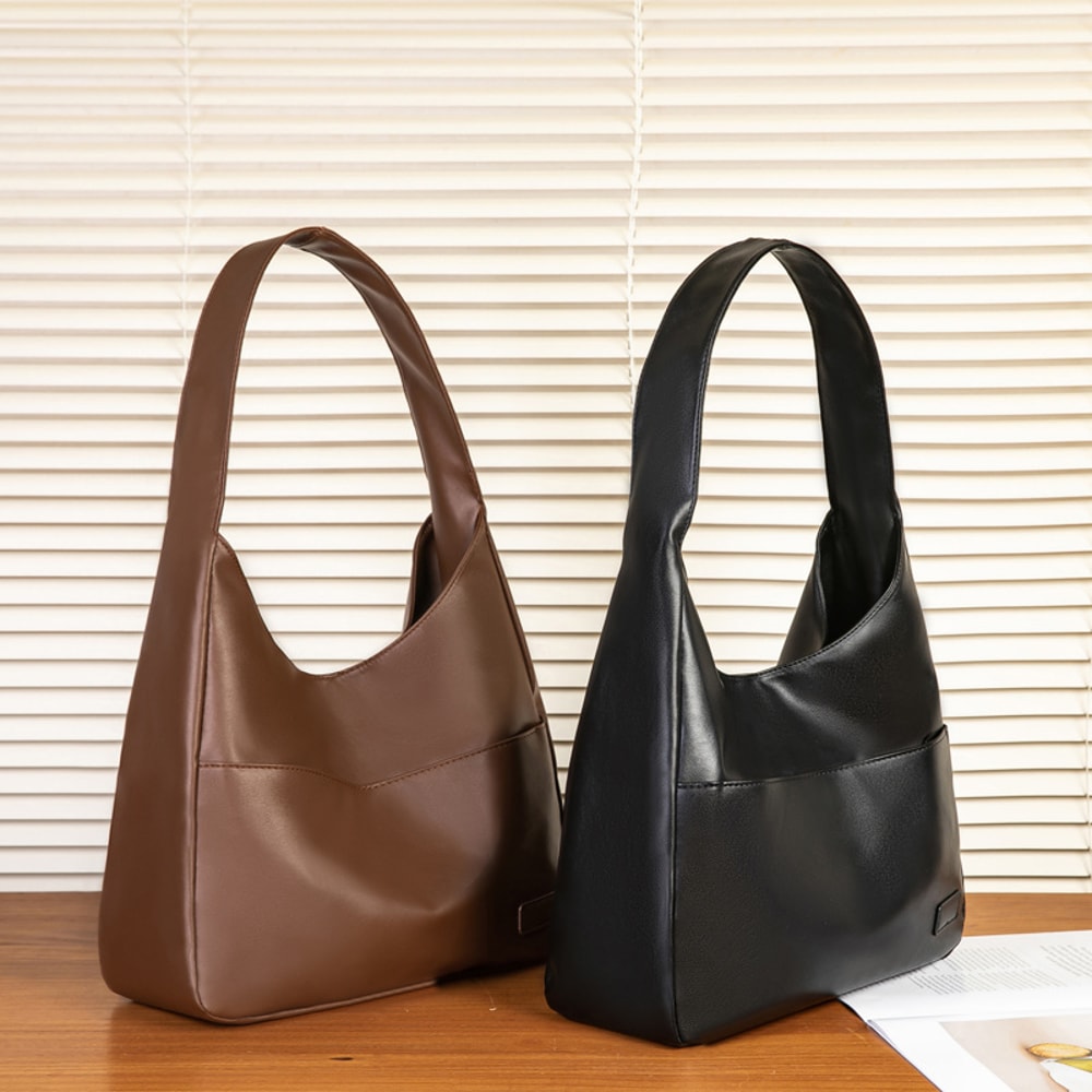 Stylish Minimalist Retro Shoulder Bag For Women Large Capacity Tote Handbag Casual Commuting Access 0