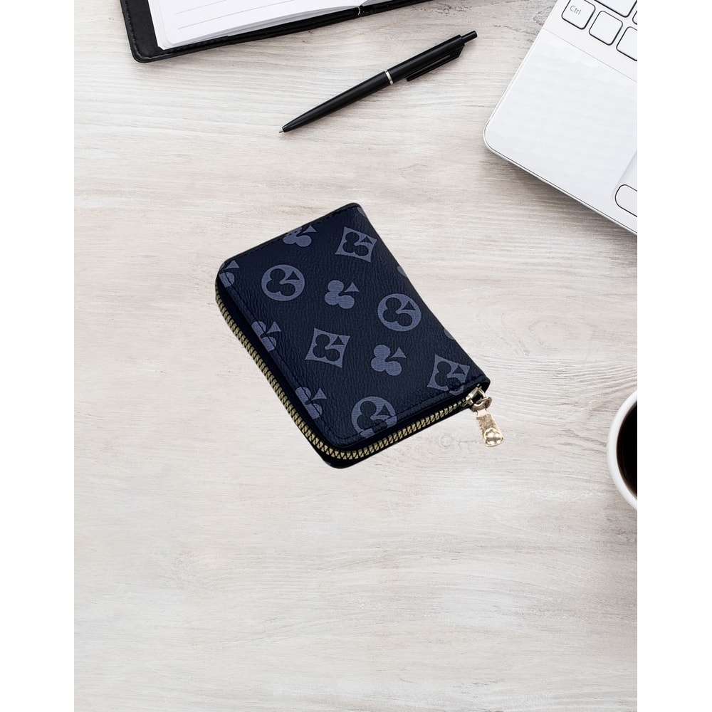 Fashion Womens Card Holder With Zipper Portable Mini Wallet For Women Multi Slot Coin Purse Card Ca 5