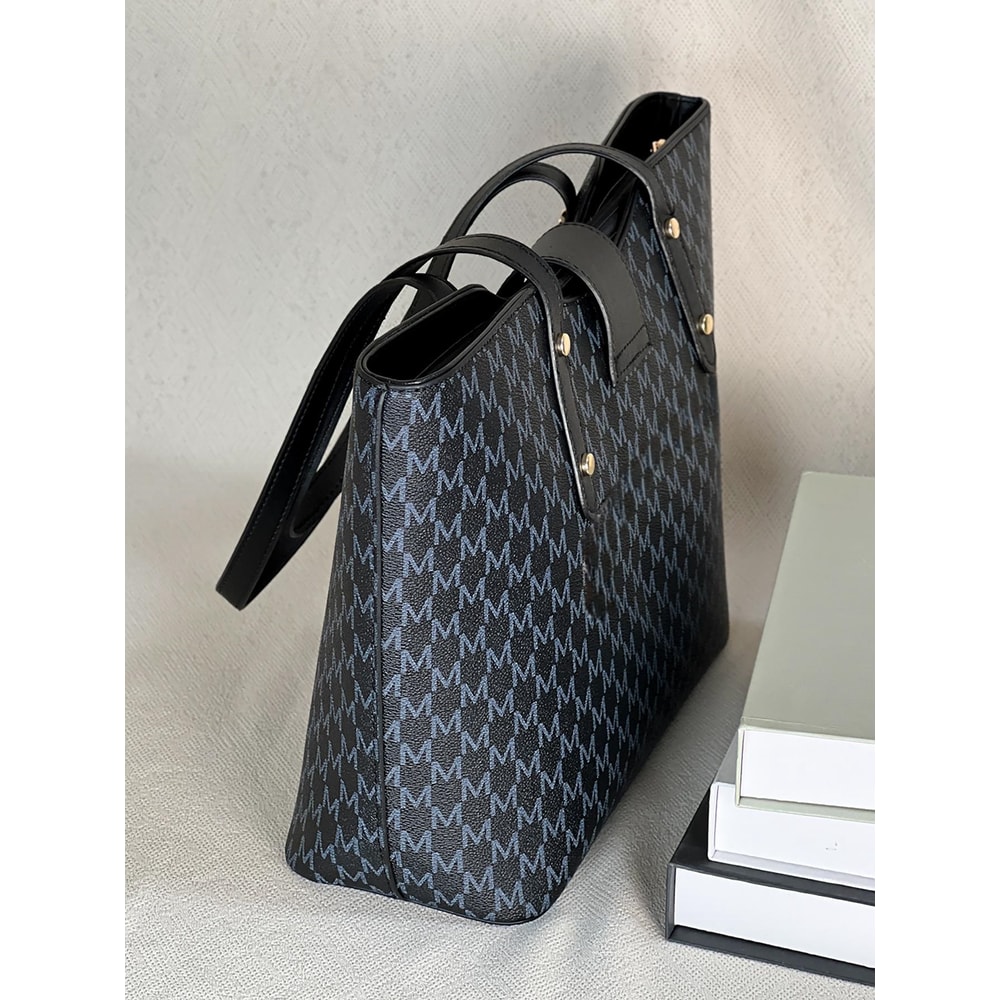 Large Capacity Fashion Tote Bag Stylish Portable Zippered Shoulder Sling for Women Ideal Gift for All Occasions