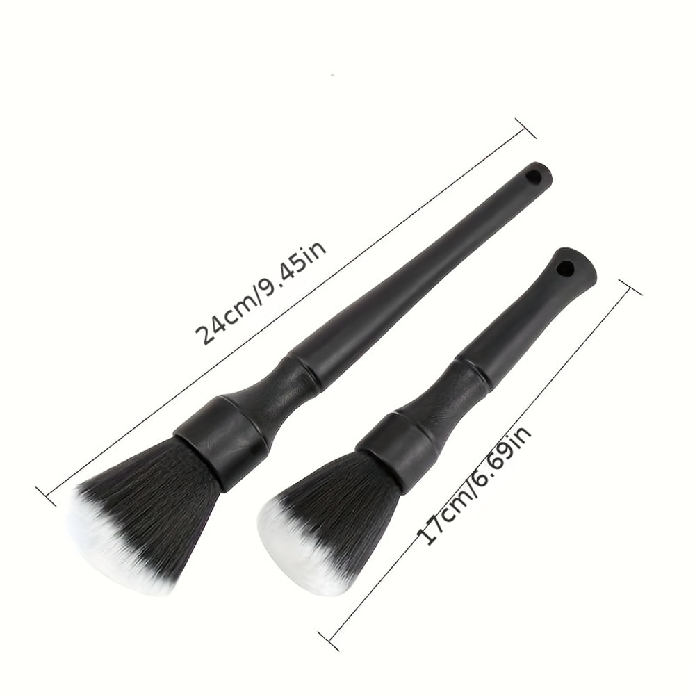 Car Interior Detailing Brush Soft Bristle Auto Detail Brush For Dash Seats And More 4