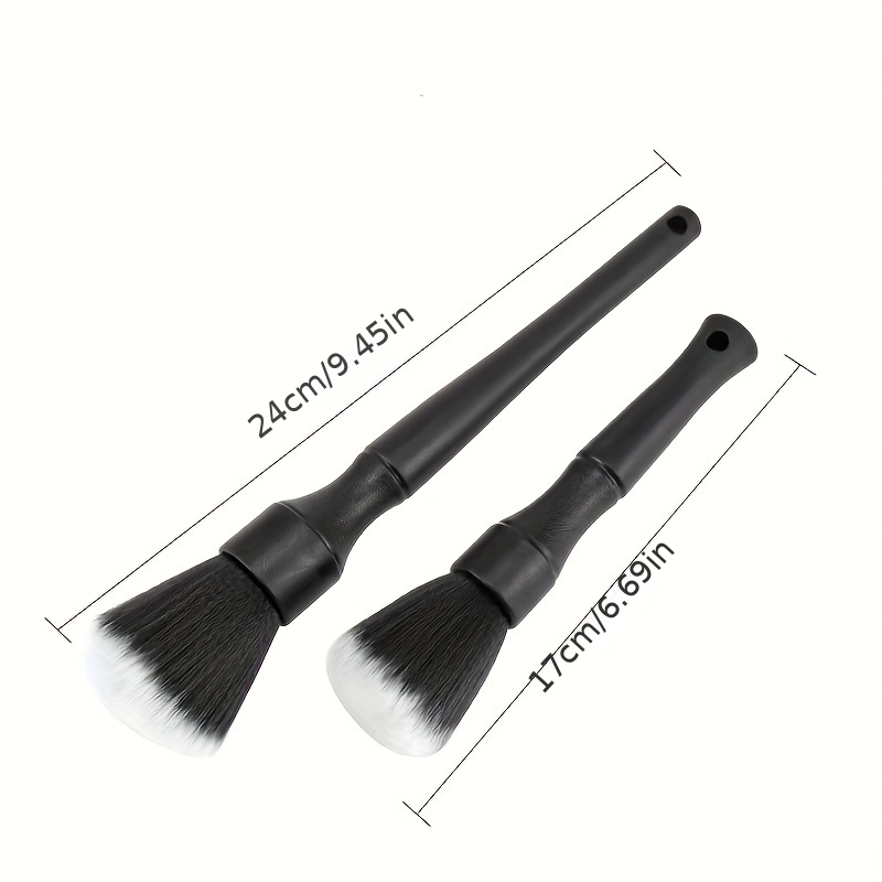 Car Interior Detailing Brush Soft Bristle Auto Detail Brush For Dash Seats And More 4