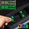 Glow Night Car Window Switch Stickers Luminous Interior Button Decals For Easy Night Driving 1