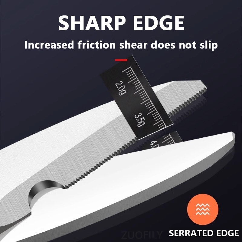 Stainless Steel Fishing Line Scissors Braided Line Cutter Portable Fishing Tool for Anglers