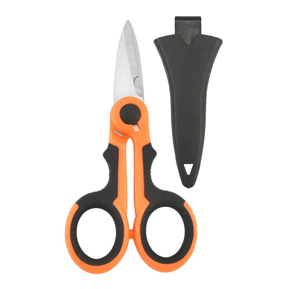 Stainless Steel Fishing Line Scissors Braided Line Cutter Portable Fishing Tool for Anglers