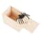 Trick Spider Prank Box Funny Wooden Scare Toy For Friends Office 2