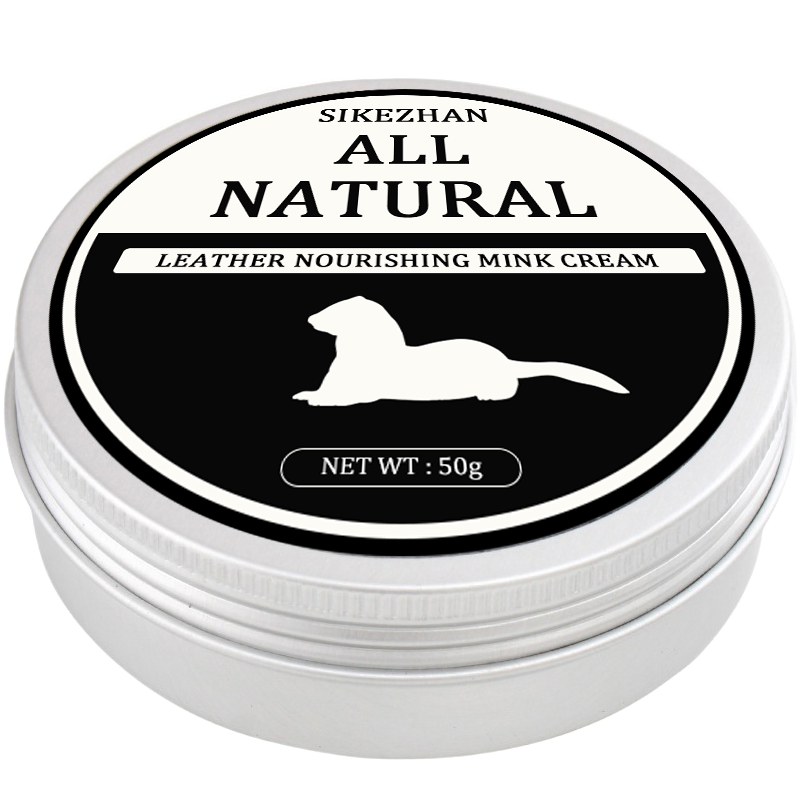 Leather Care Restoration Cream For Seats Sofas Car Interiors Mink Oil Leather Cleaner Polisher 5