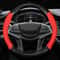 Universal Car Steering Wheel Cover Carbon Fiber Leather Anti Slip Three Dimensional Stylish & Durable Car Accessory