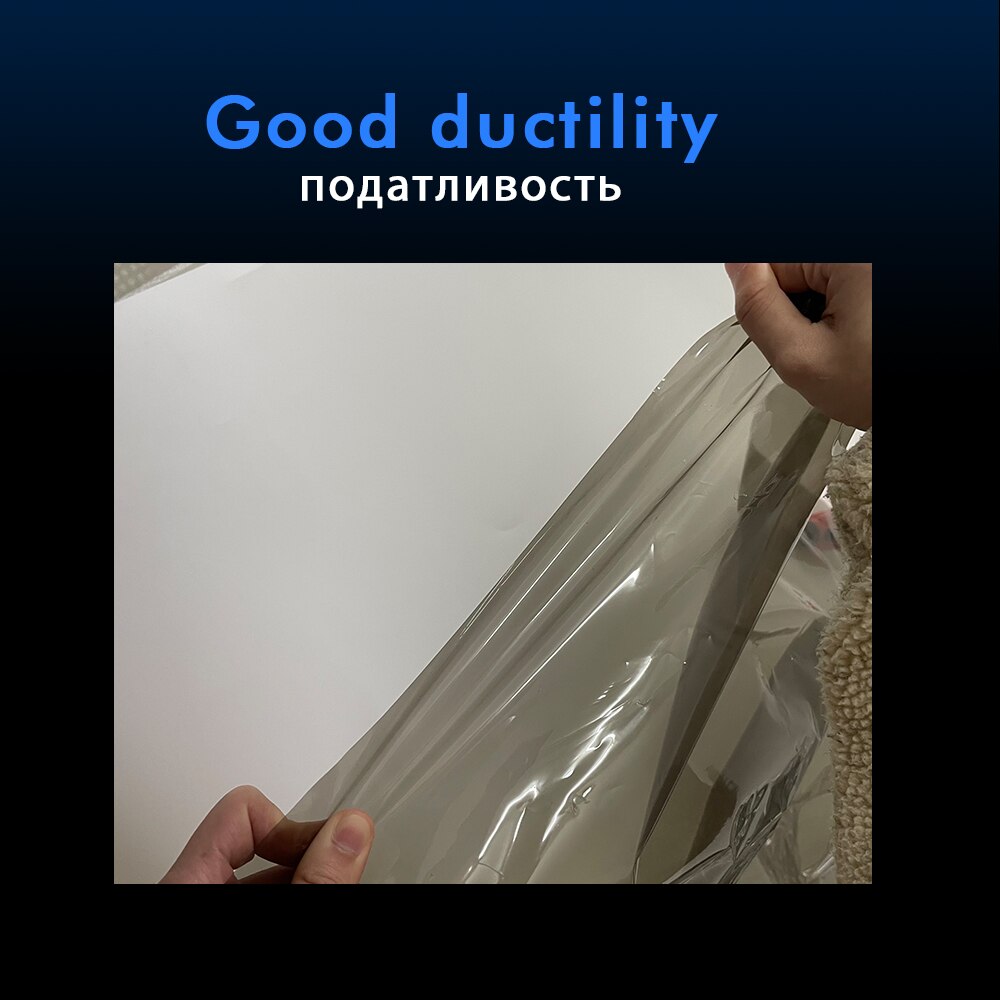 Car Headlight Tint Film Smoke Fog Light Vinyl PVC Black Tint Waterproof Car Sticker Accessories