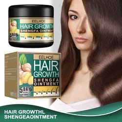 ginger hair care cream for hair growth scalp massage and smoothing care