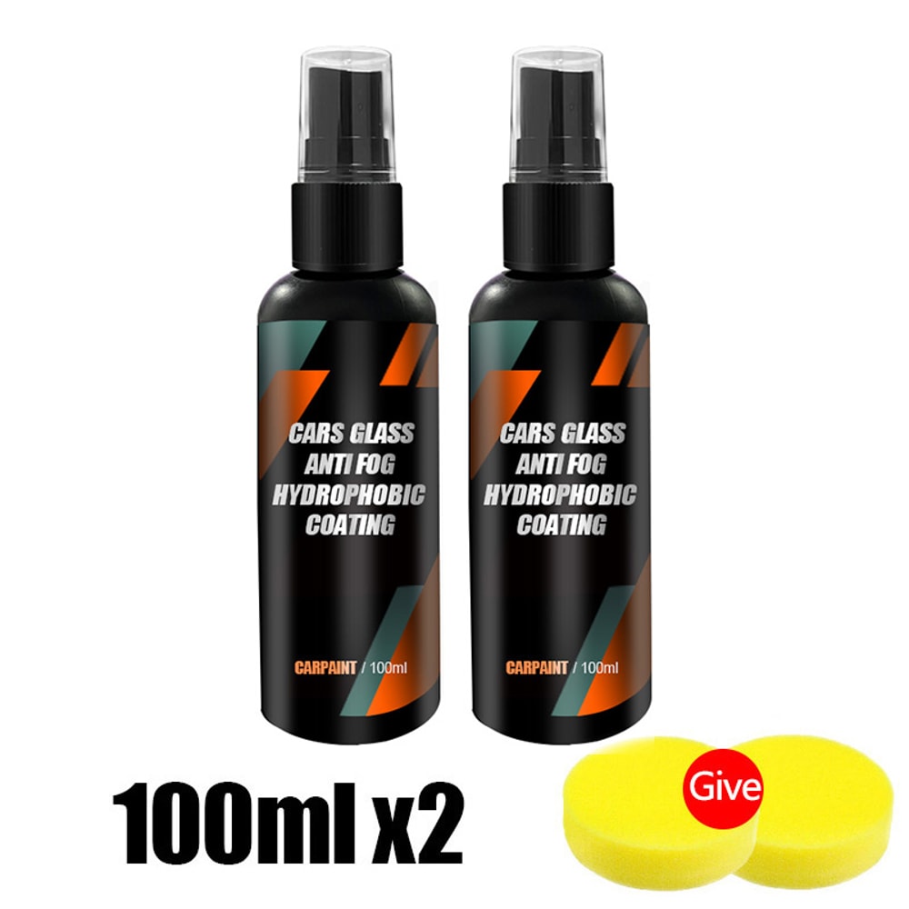 Car Glass Nano Coating Hydrophobic Waterproof Agent Oil Film Remover For Auto Glass 8