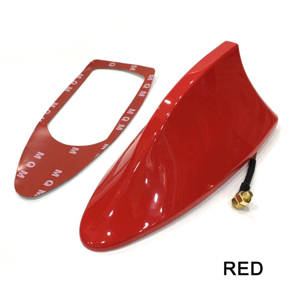 Car Shark Fin Antenna Cover Stylish Replacement For Radio Signal Aerial Roof Exterior Decoration 7