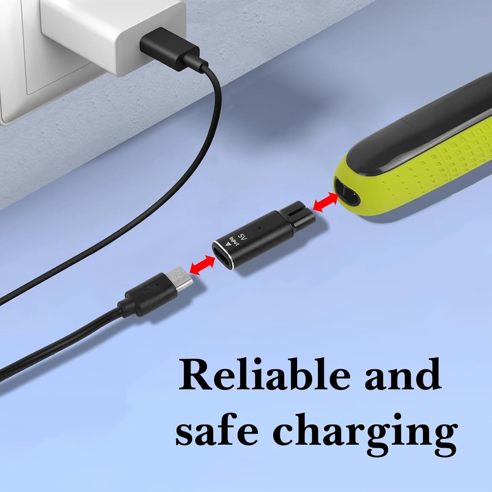 Shaver Adapter Charger Converter For Philips OneBlade Efficient Power Solution 3