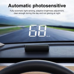 car speedometer hud digital speed meter gps head up display for vehicles