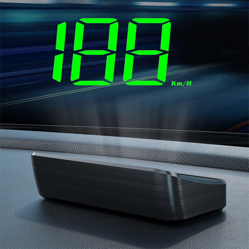 Car Speedometer HUD Digital Speed Meter GPS Head Up Display for Vehicles